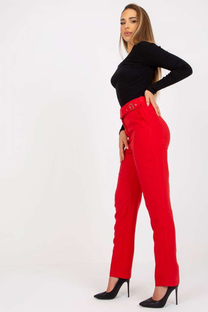  Pantaloni lungi model 179913 Xsapienza  roşu